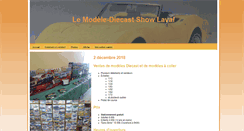 Desktop Screenshot of diecastshow.com