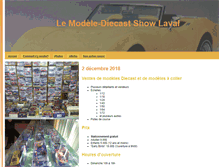 Tablet Screenshot of diecastshow.com